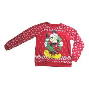 Disney's Women's Mickey Mouse Light Up Christmas Sweater, Size Medium